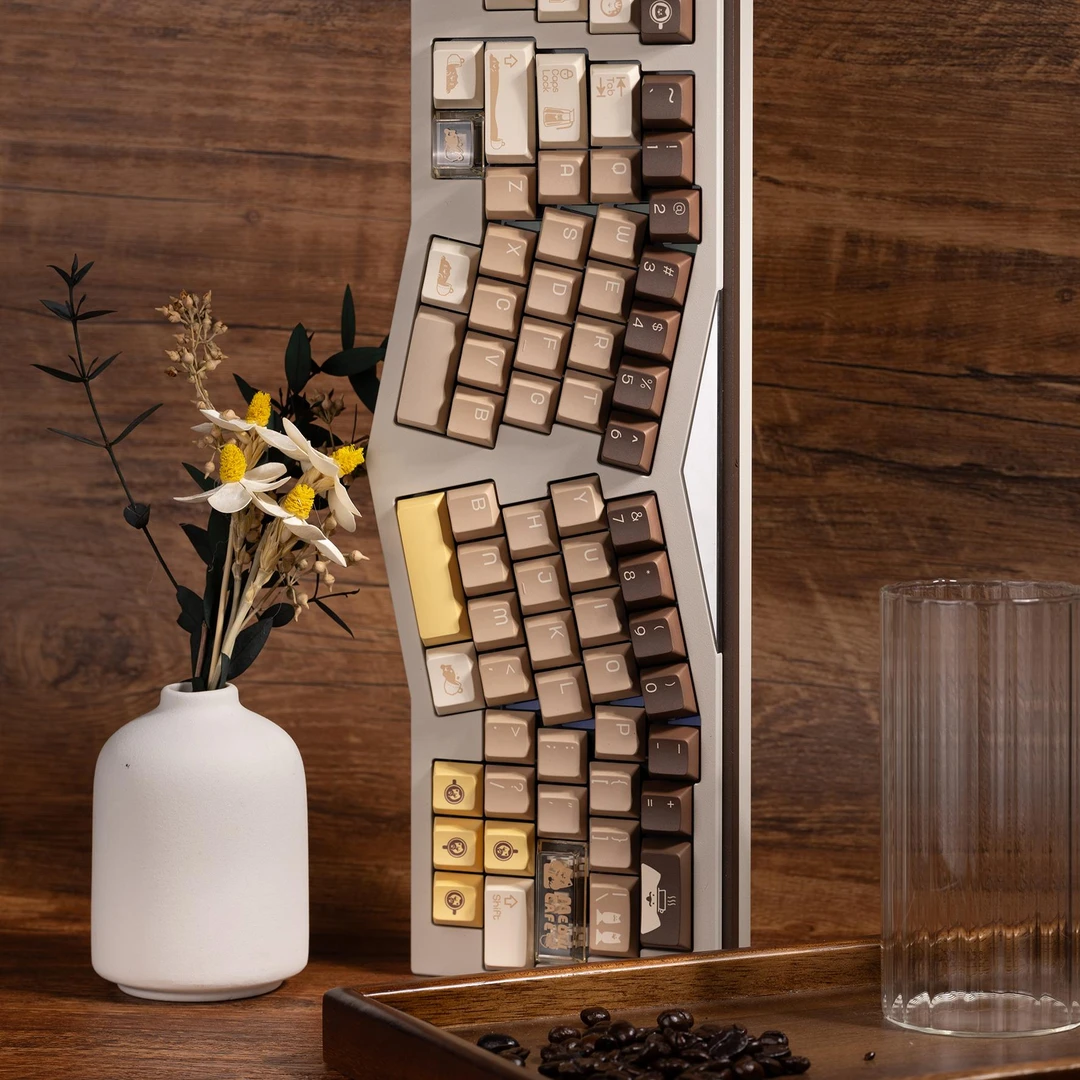 猫咖! 恩溶代工加厚键帽原创热升华五面热升华键帽keybyelab