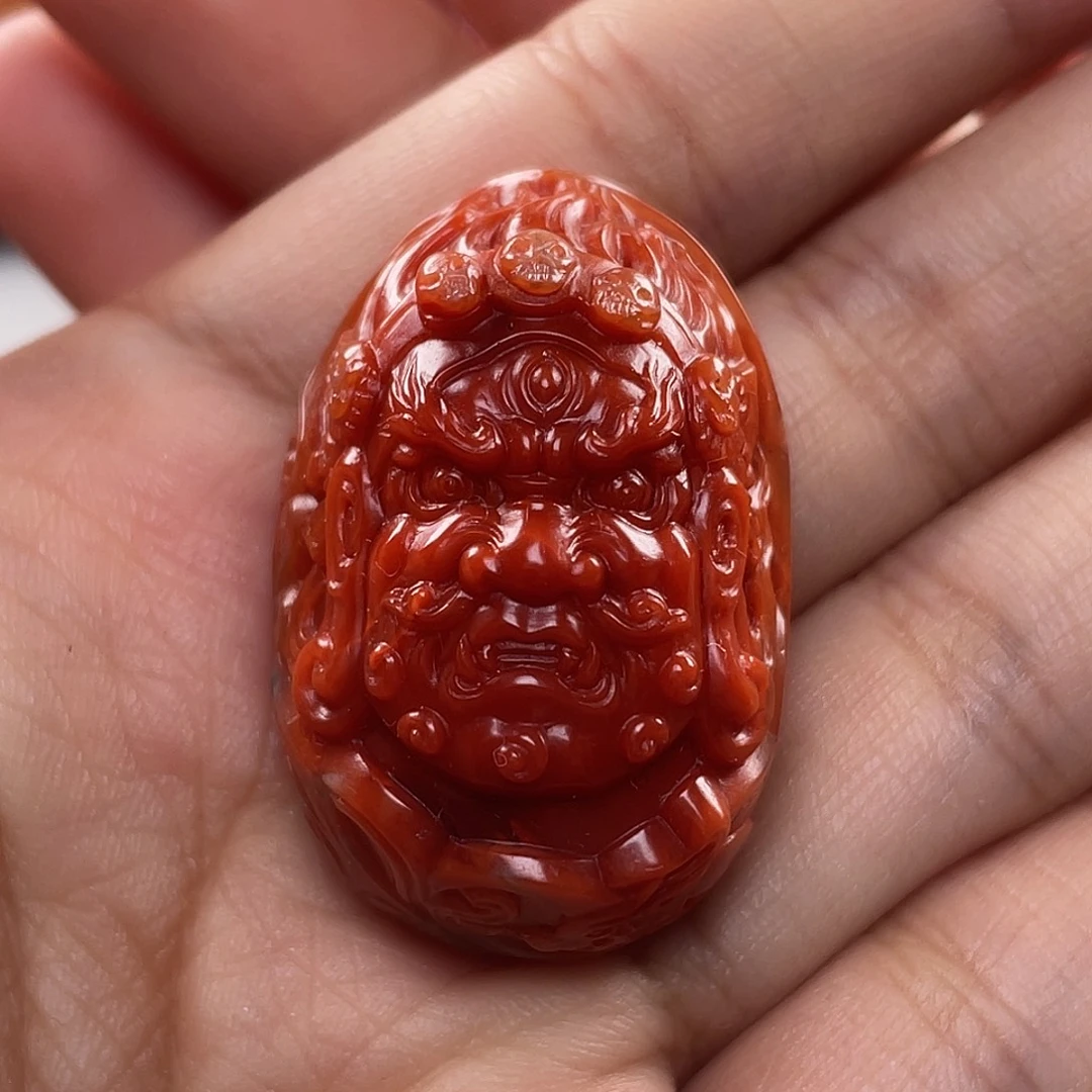 南红玛瑙未镶嵌颈饰