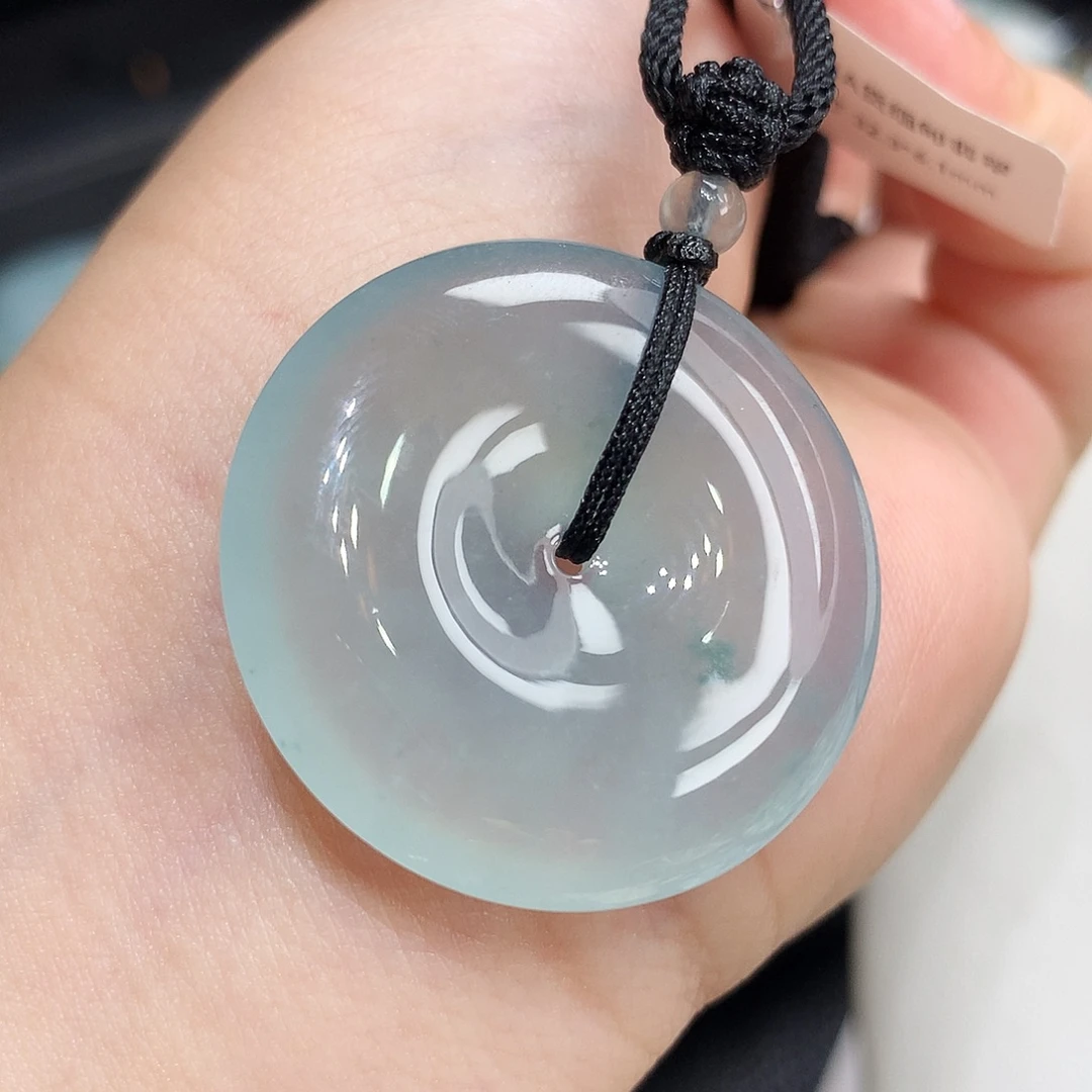 翡翠未镶嵌胸饰翡翠102，32.3/6.1