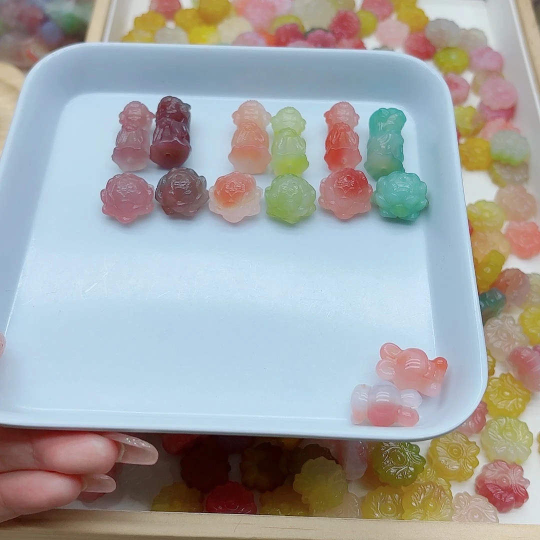 玛瑙/玉髓手链未镶嵌?****盐源6