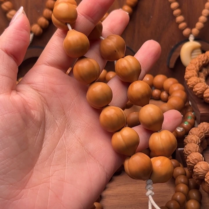 手串/手链核桃体验款屁桃16左右亮手持黑点
