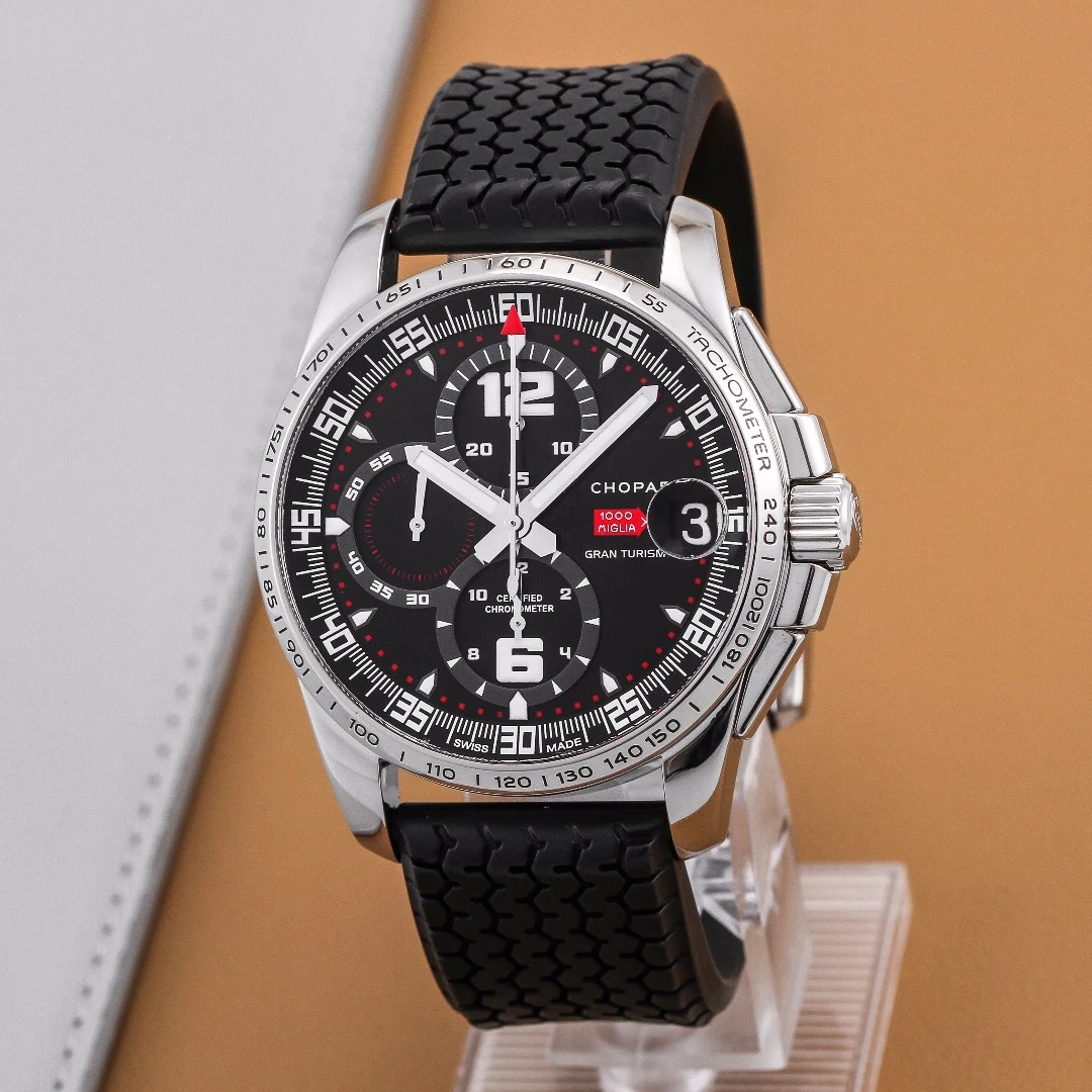 99新 Chopard/萧邦 自动机械男表经典赛车系列168459-3001