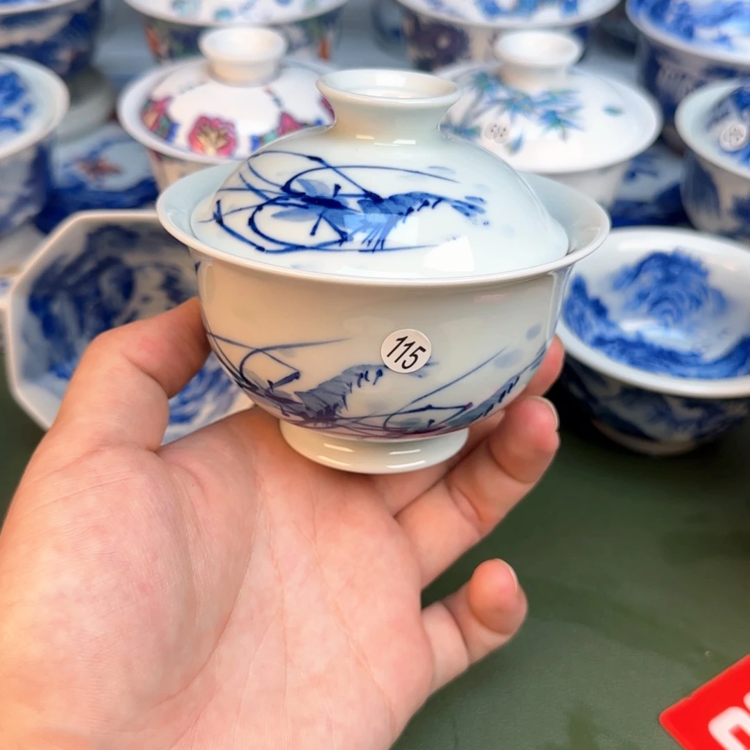 彦祖纯手工手绘茶具115