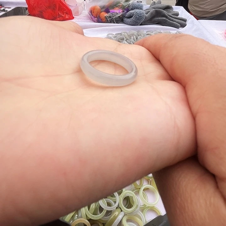 和田玉戒指未镶嵌