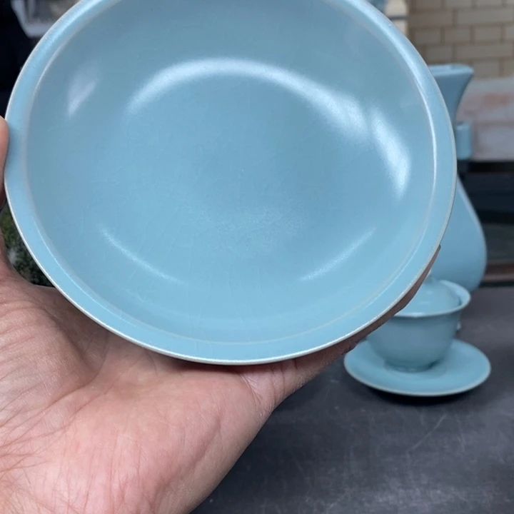 摆件抱朴汝瓷仿古自己