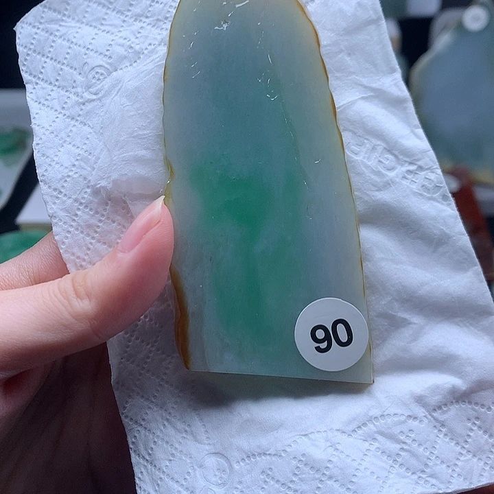 翡翠裸石天然翡翠90