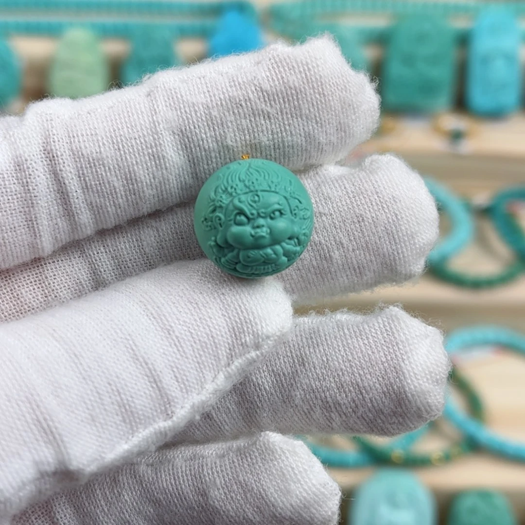 未镶嵌绿松石黑天