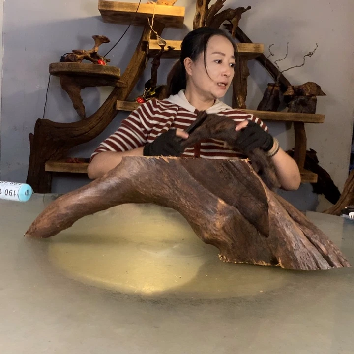 好***0天然的云南紫柚木会黄水