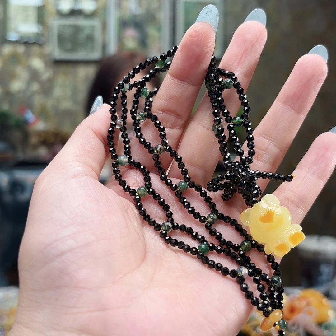 未镶嵌琥珀手链琥珀