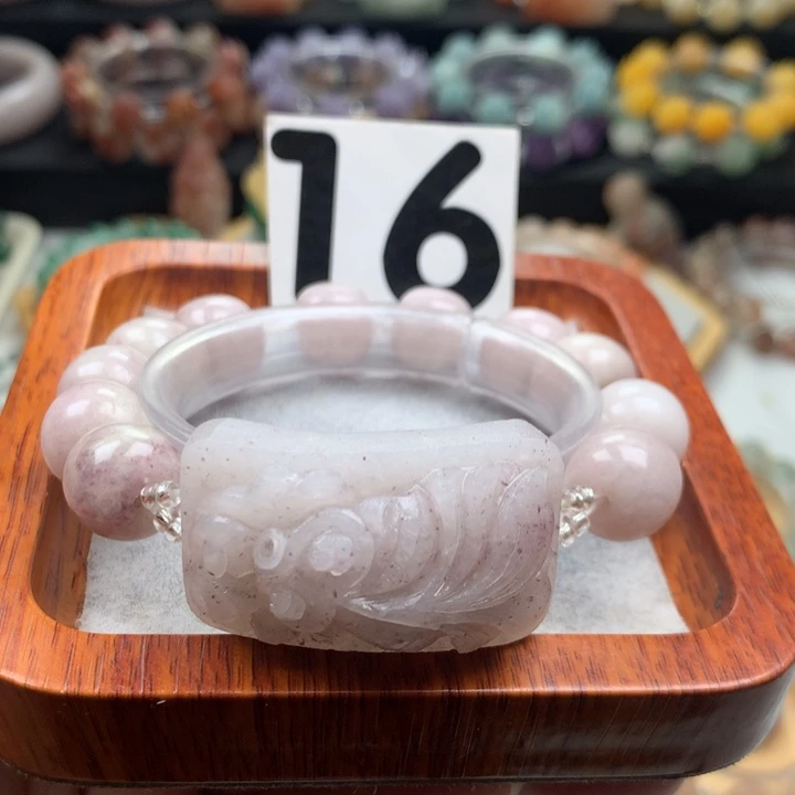 石英质玉手链未镶嵌