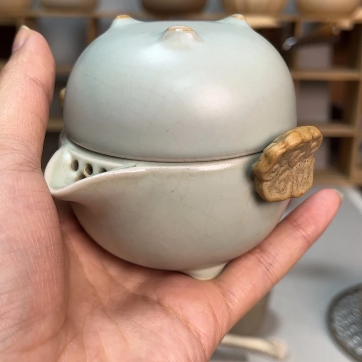 壶老段烧陶瓷茶器