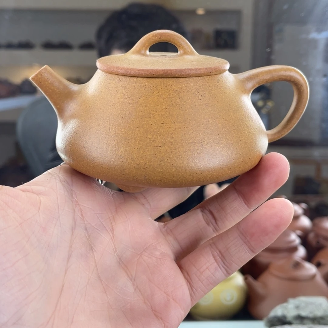 紫砂茶壶180cc黄金段茶壶