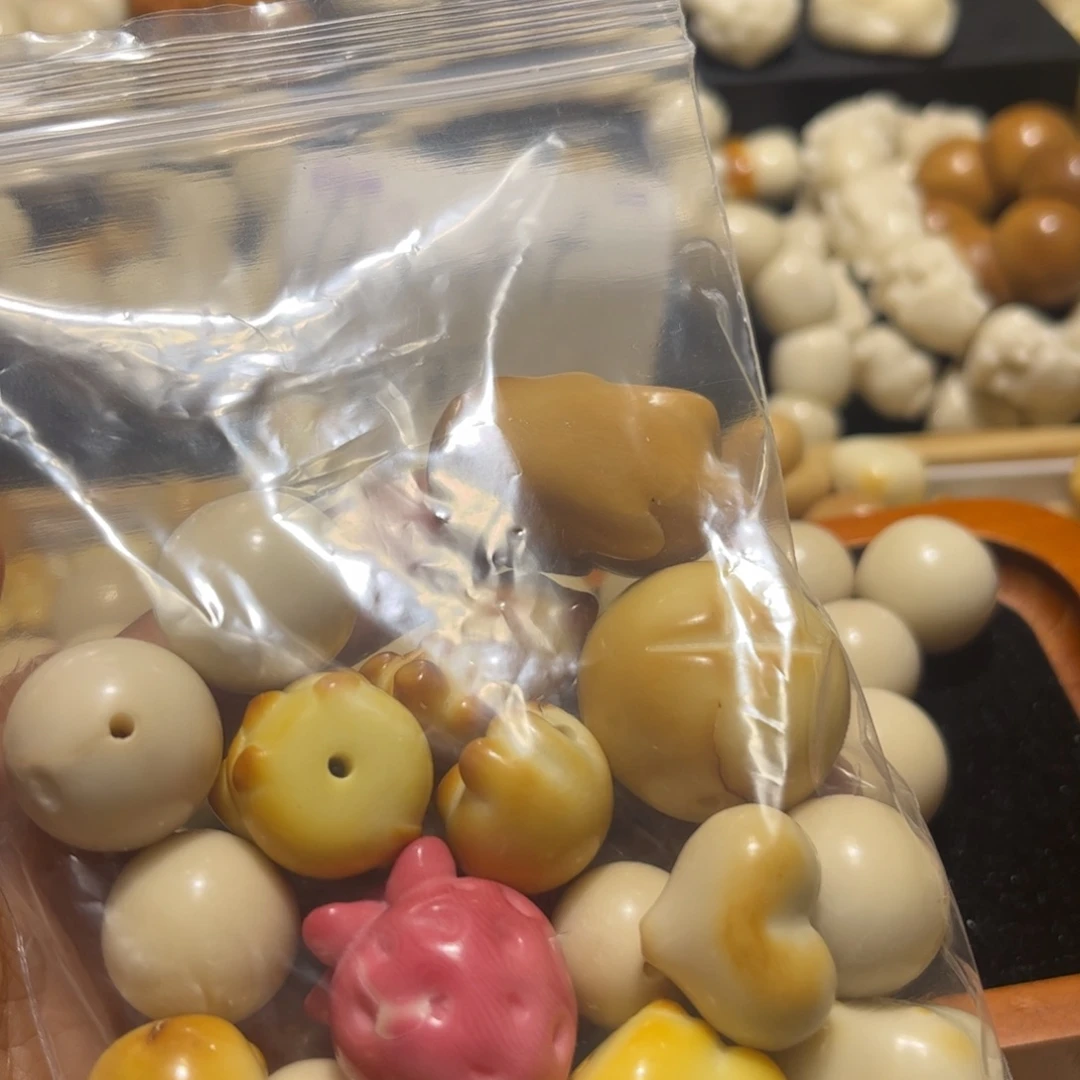 菩提根/象牙果吊坠大瑕疵18颗