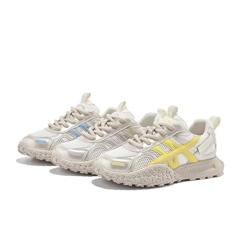 2025夏季爆款透气德训鞋网面鞋时尚休闲鞋老爹鞋步鞋潮流网面