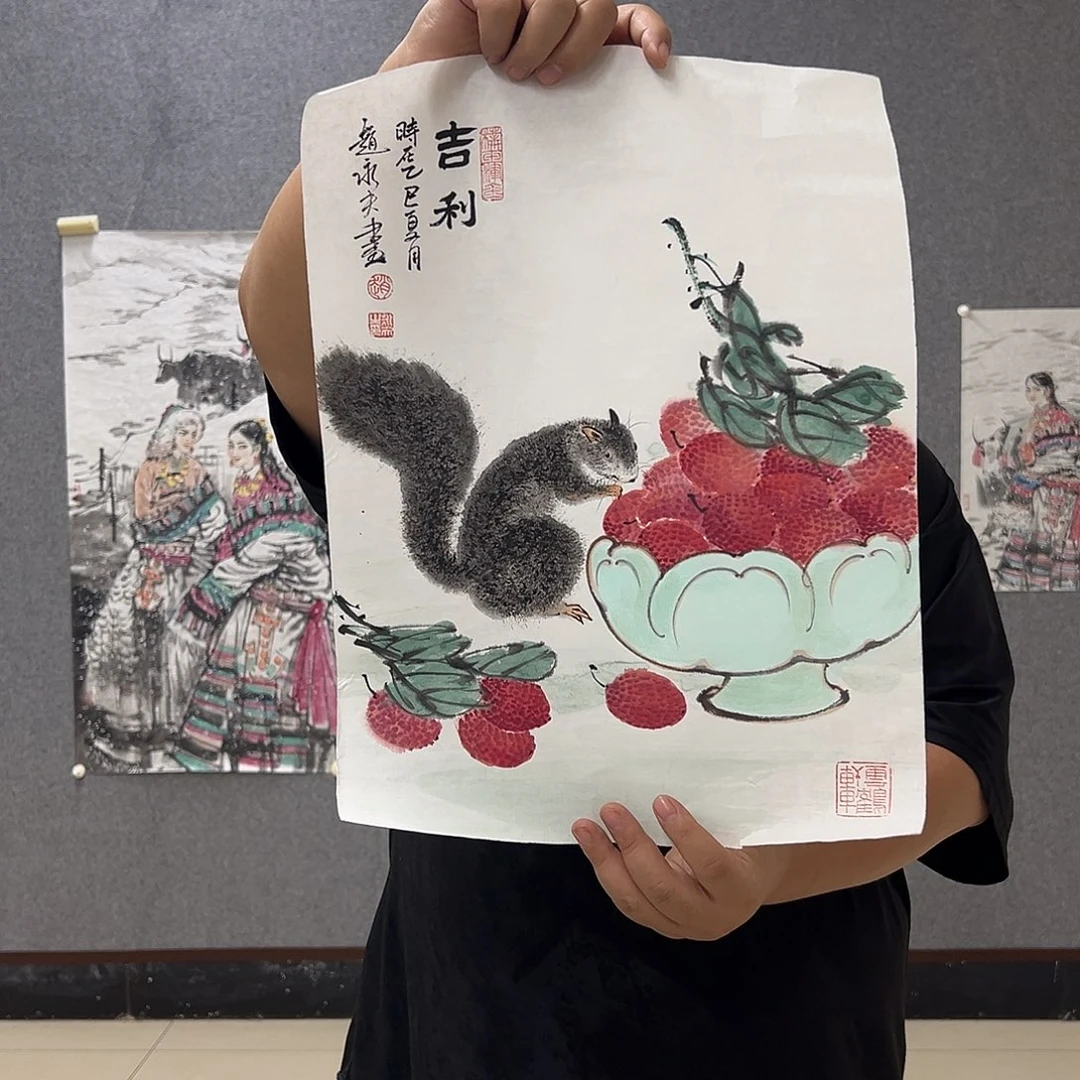 国画老师艺术精品