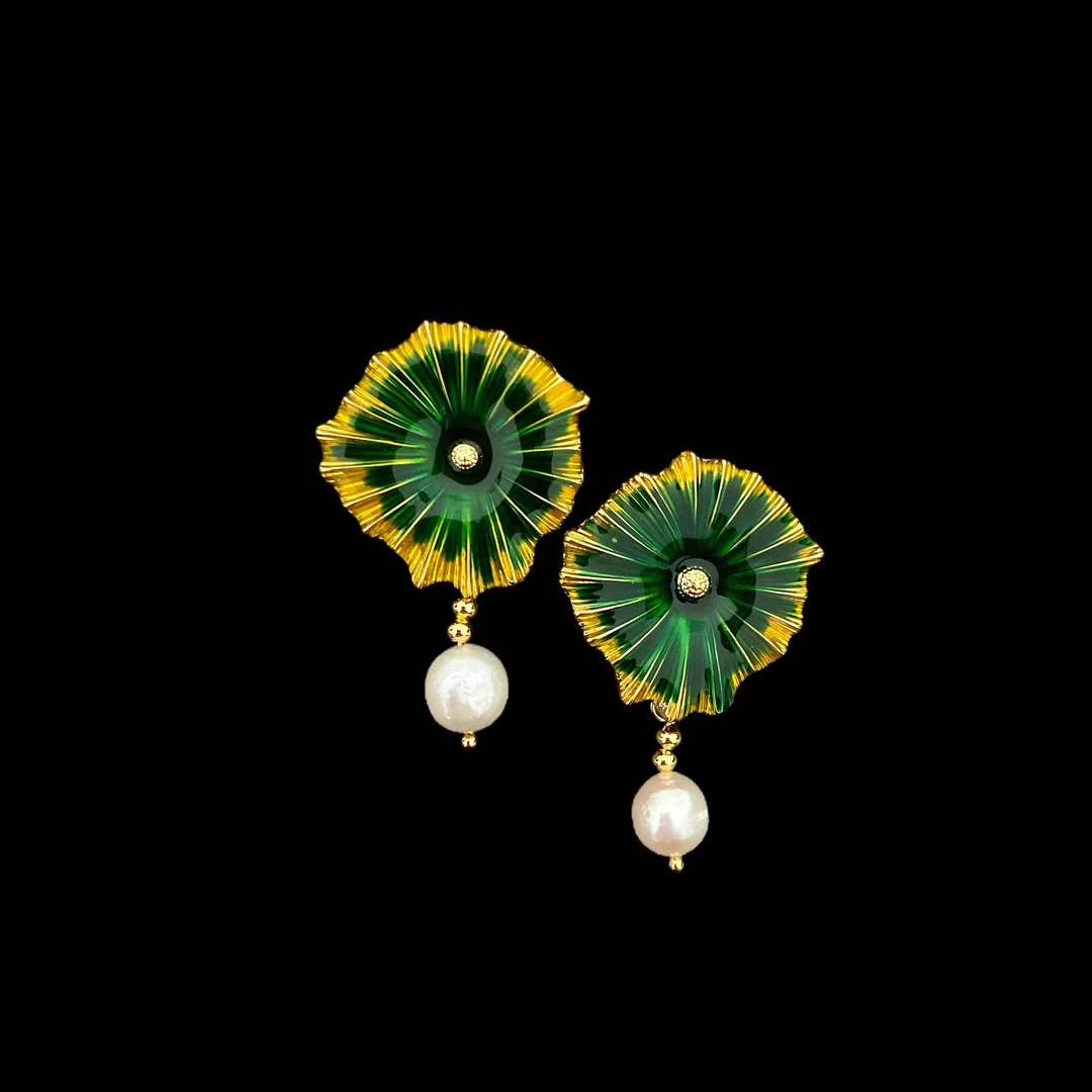 铜合金耳饰 F3754时尚手作耳坠（多样性发一）