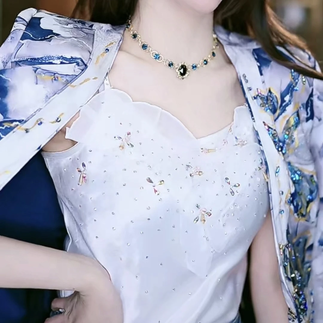 【少女秘密】重工气质吊带