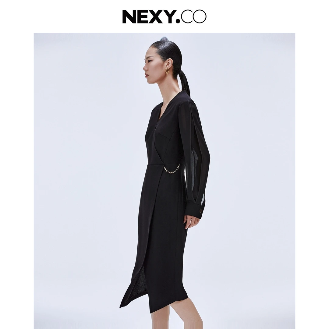 【清波严选】NEXY.CO/奈蔻连衣裙XF05142W0