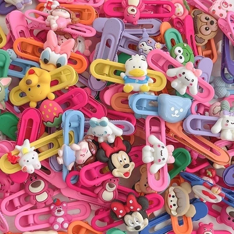 【混装30】多巴胺卡通发夹U型发卡鸭嘴夹网红成人儿童可爱甜美发夹