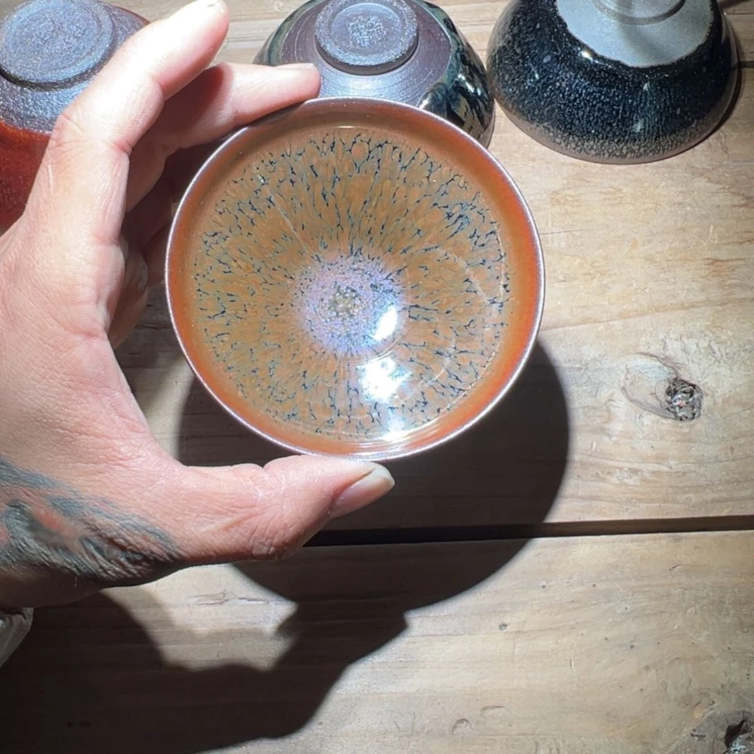 茶盏老木头柴烧建盏精选18