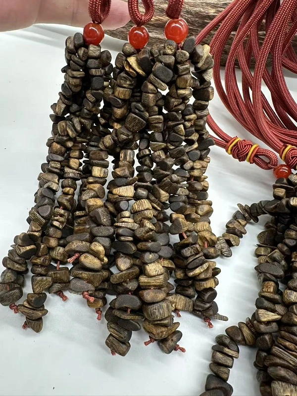 沉香升级版99沉海南绿奇楠熟结虫漏料20g+浓密花果甜香多样性发1