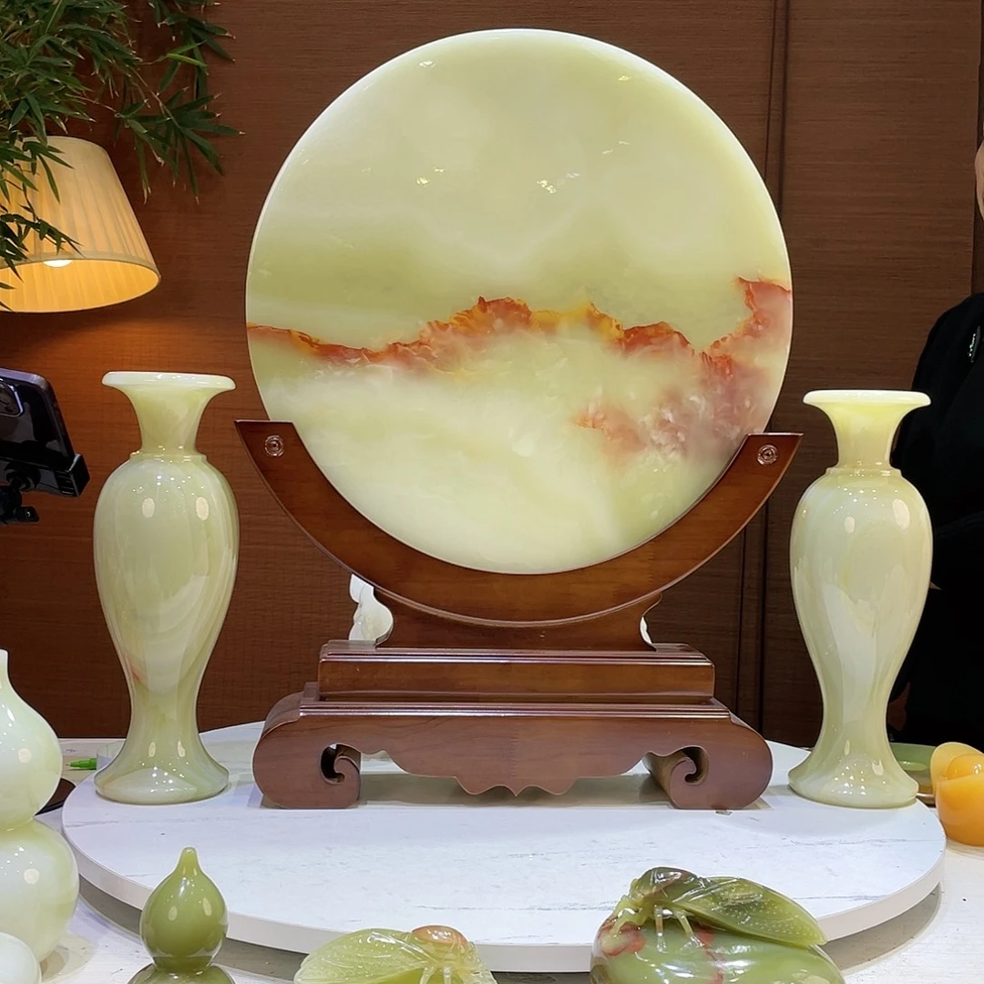 玉精品天然玉石摆件