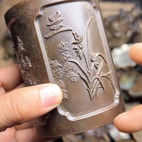 铜制文玩把玩物件