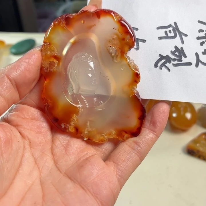 玛瑙/玉髓未镶嵌吊坠(不含链)