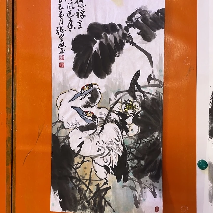 国画张圣敏先生纯手绘作品