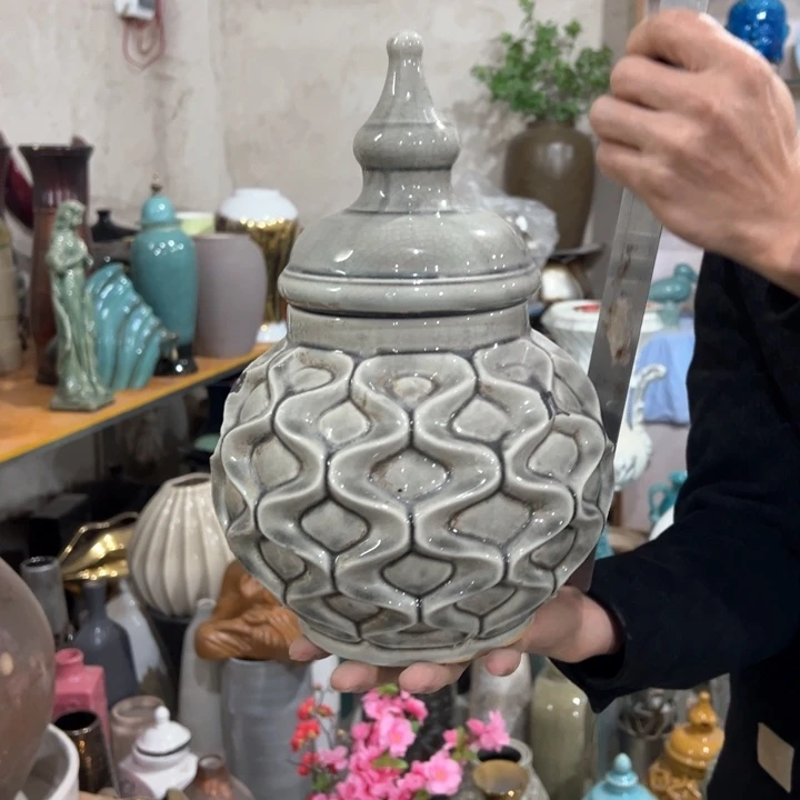 摆件高35口11公分微瑕捡漏