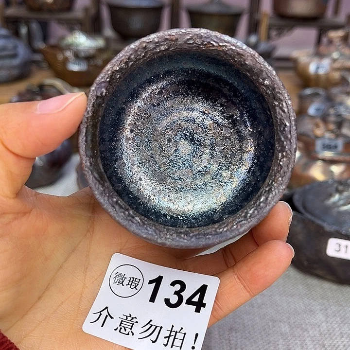 裸柴烧陶瓷手工茶器