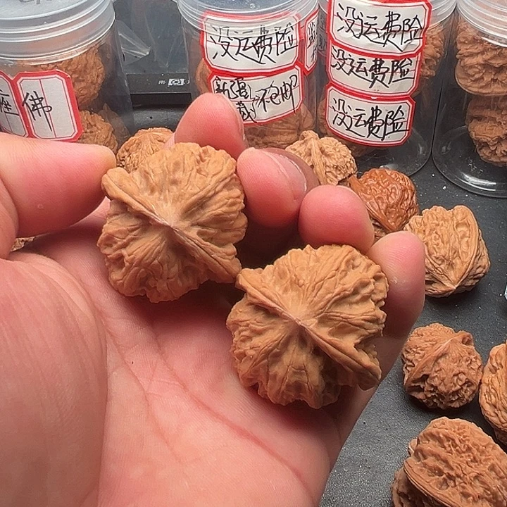 文玩核桃把件野狼339