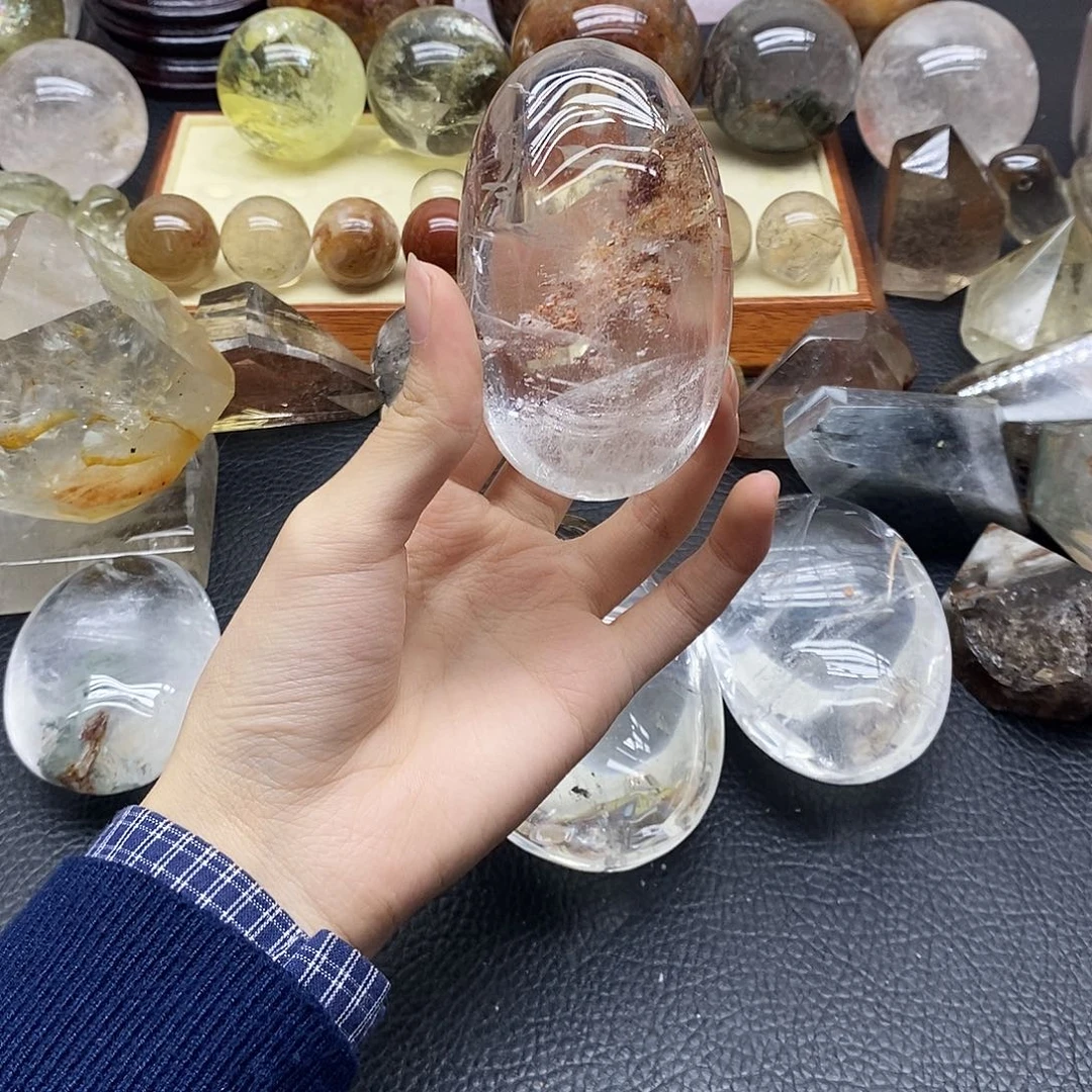 未镶嵌水晶珠宝半成品165水晶石
