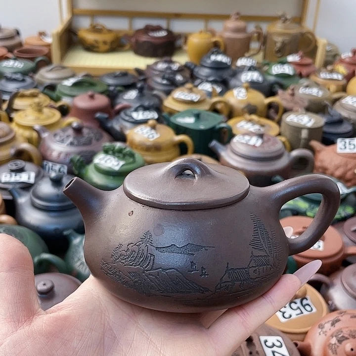 茶壶紫砂紫砂微瑕