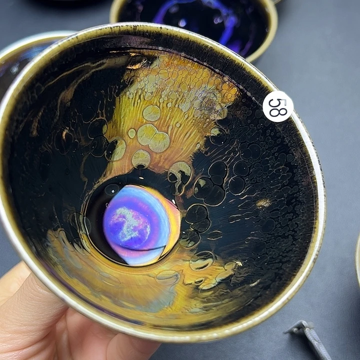 茶盏建窑建盏主人杯