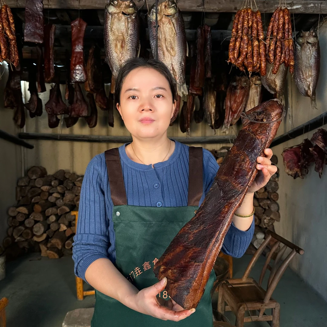 五花肉 正宗湖南石门特产柴火农家自制烟熏五花肉土猪肉
