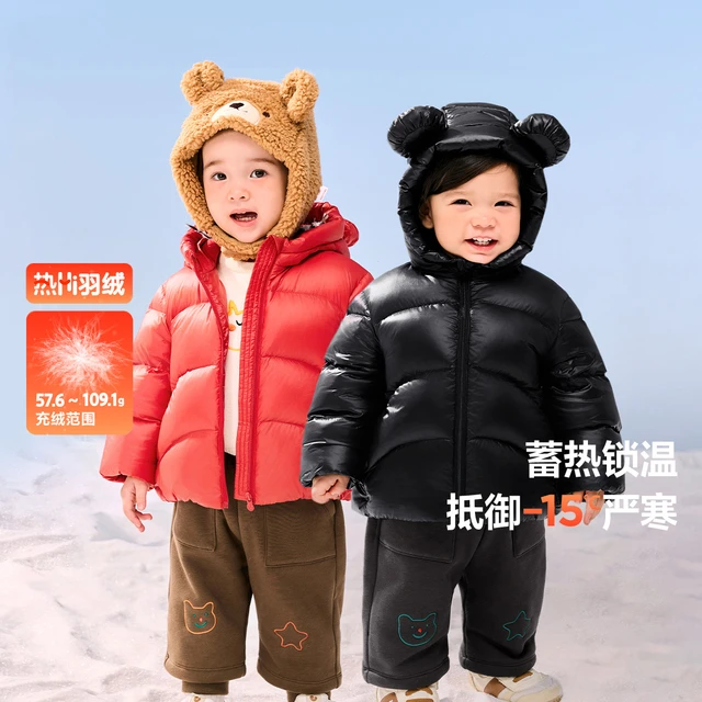 GrandpaPacy帕西爷爷男女童厚款服保暖冬季新款外套2025宝宝