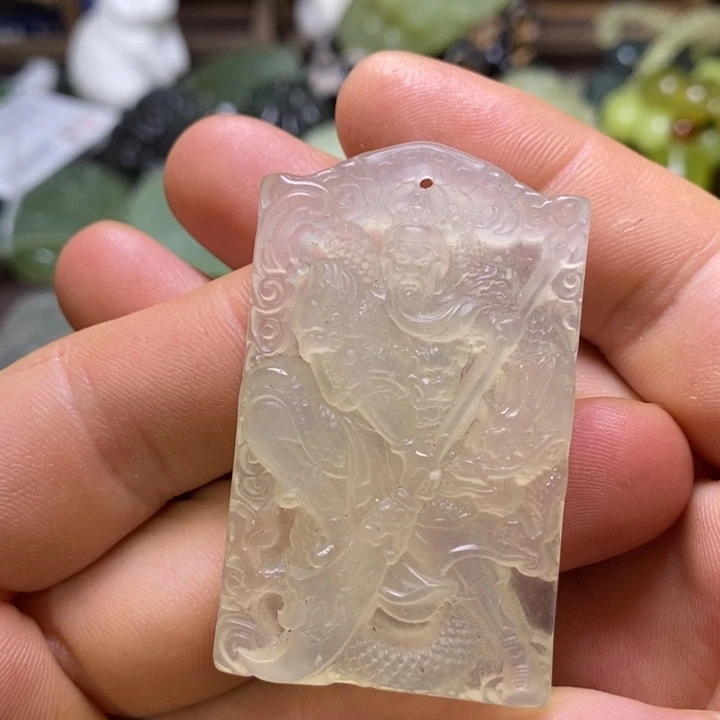 岫玉未镶嵌岫玉挂件