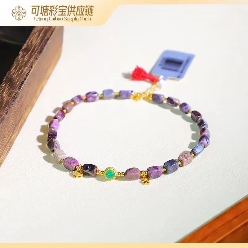 南非舒俱来S925泥地樱花脚链/多样性发一件