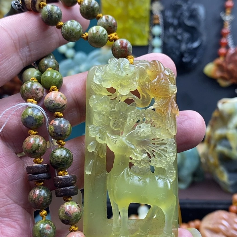 【闪购商品】未镶嵌岫玉吊坠