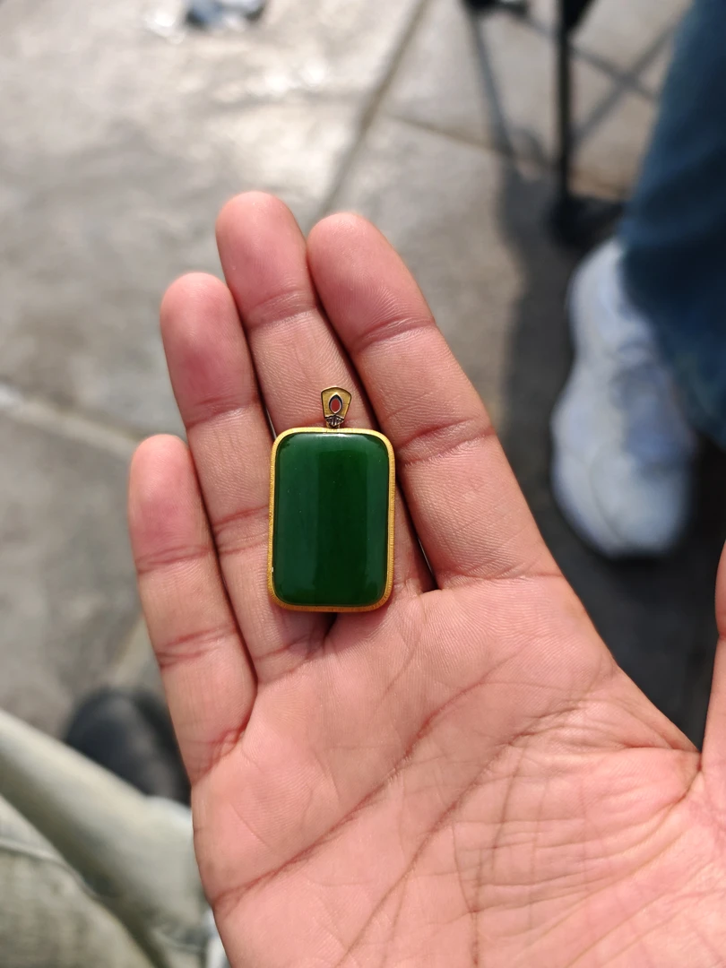 俄罗斯碧玉吊坠奢华款