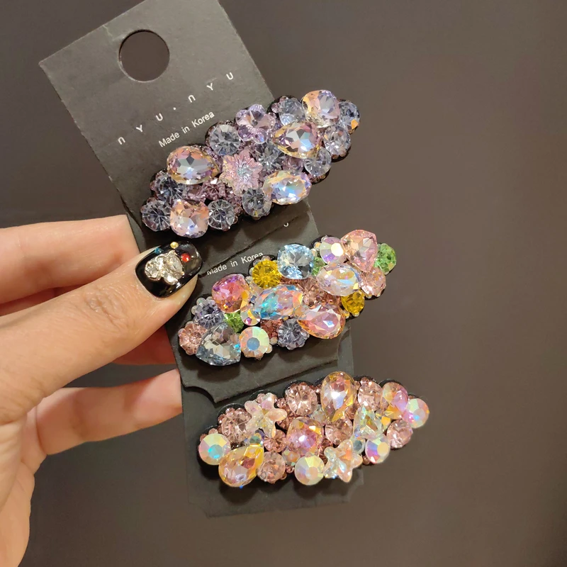 法式日韩云朵bb夹瑞丽风千金风少女风发夹侧边夹气质碎发夹头饰女