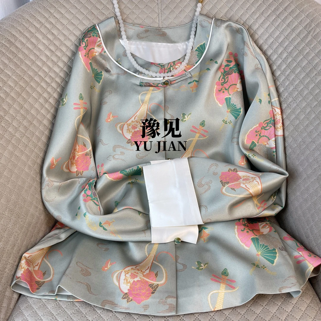 【豫见-琵琶语】新中式女款外套时尚气质百搭休闲文艺中国风民族风