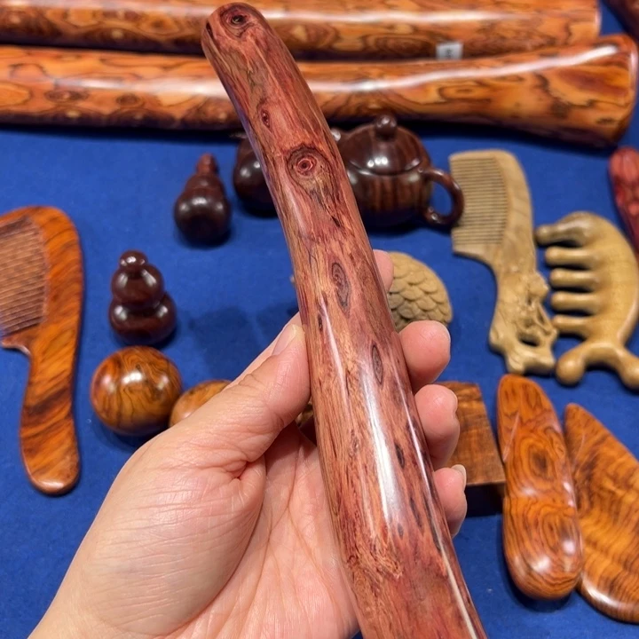 木花梨木手把玩棍长24.5x3.8厘米