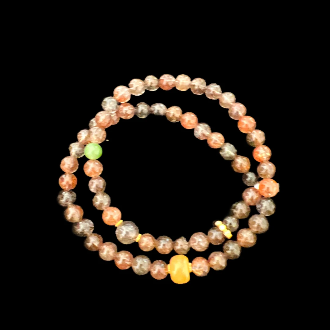 V7901发晶手串孤品！