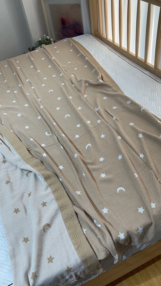 竹棉纱布毯150*200微瑕~D731