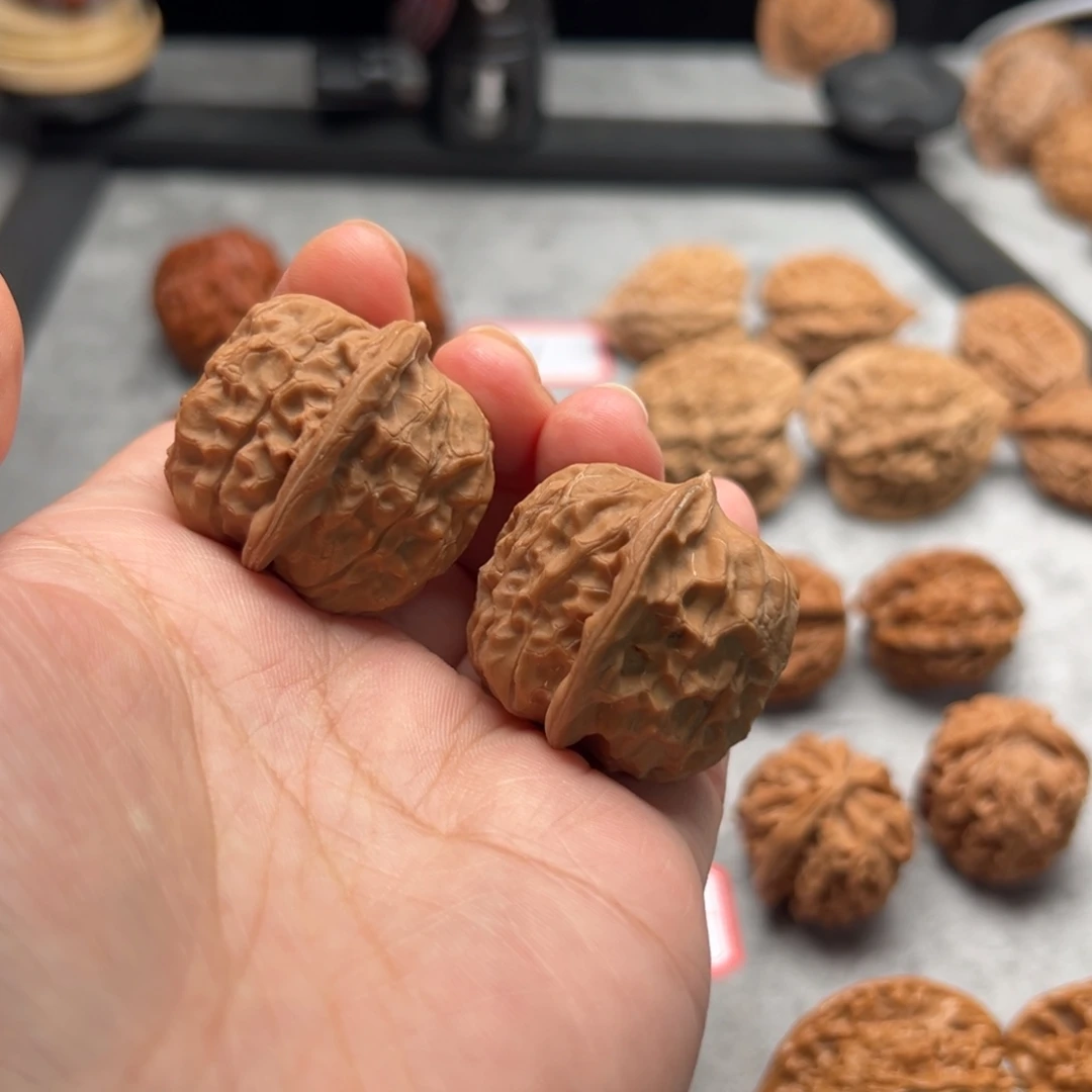 吊坠文玩核桃石门元宝36.34.33