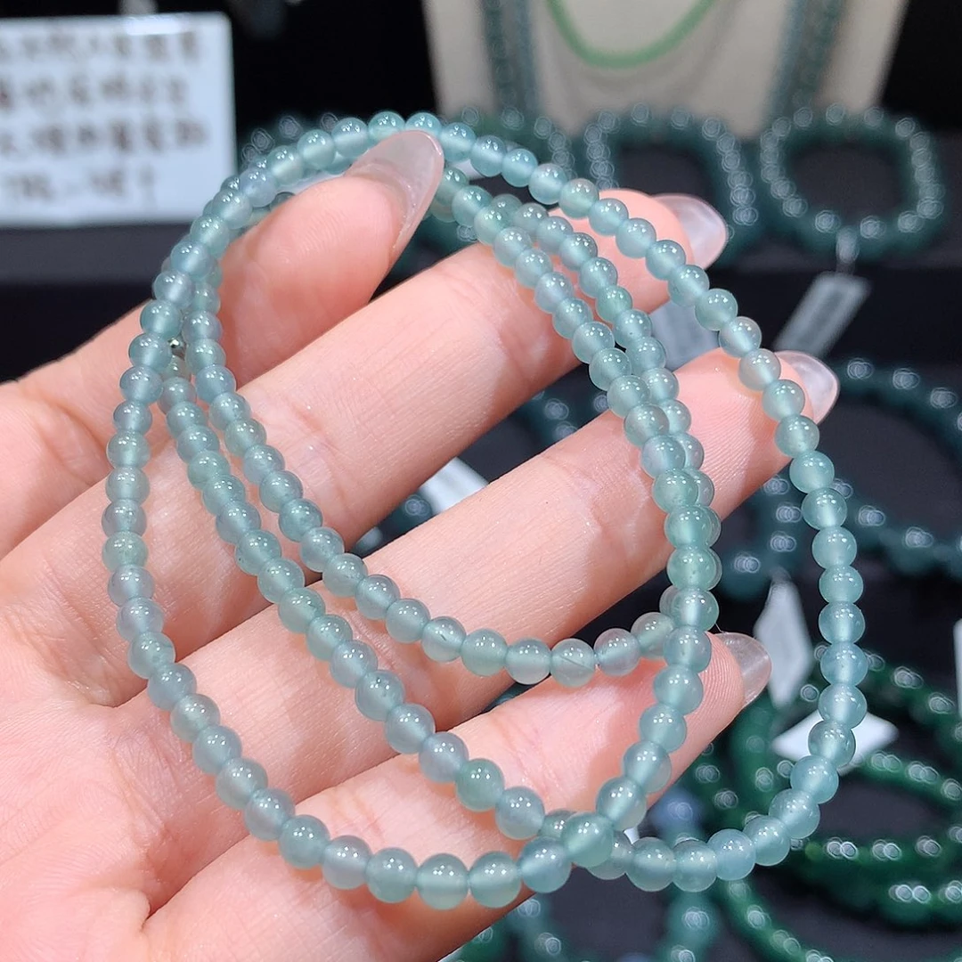 未镶嵌手链翡翠用****4天然a货翡翠项链