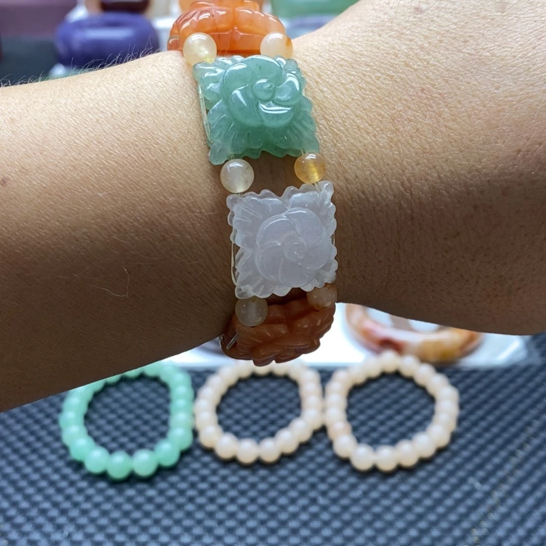 石英质玉未镶嵌手镯