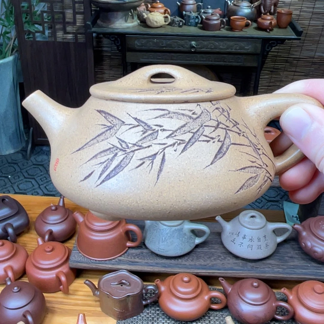 茶壶紫砂宜兴原矿紫砂手工制250